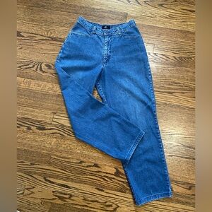 Lee Blue Denim High-Rise Jeans